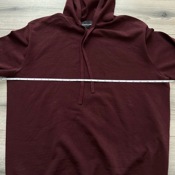 Alton Lane Men’s Knit Sweater Hoodie Sweatshirt | Burgundy Red | XL - Picture 6 of 7